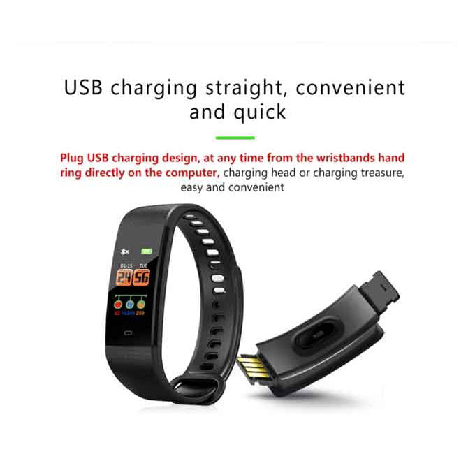 Y5 smart band, helath tracker, wristband with color screen