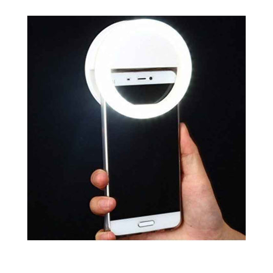 Selfie ring light with led camera photography flash light