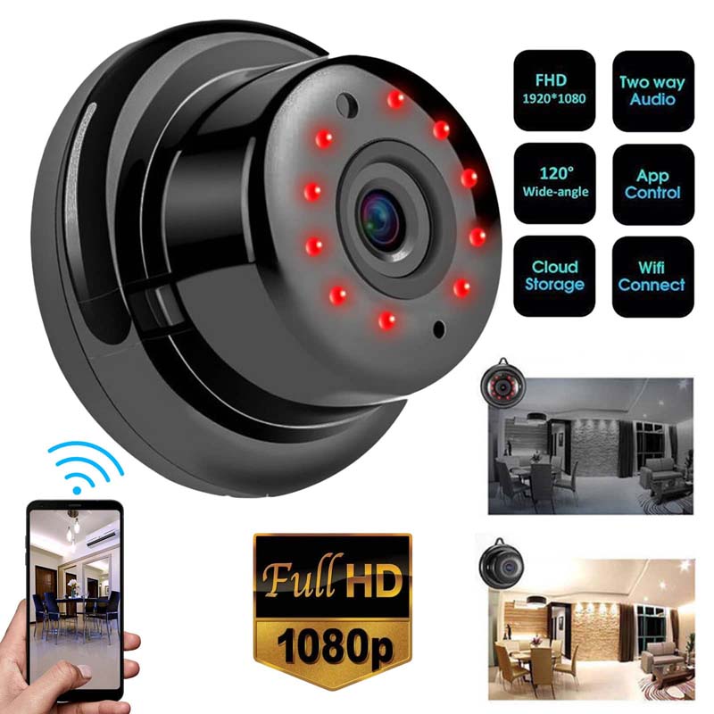 Mini wireless home security camera