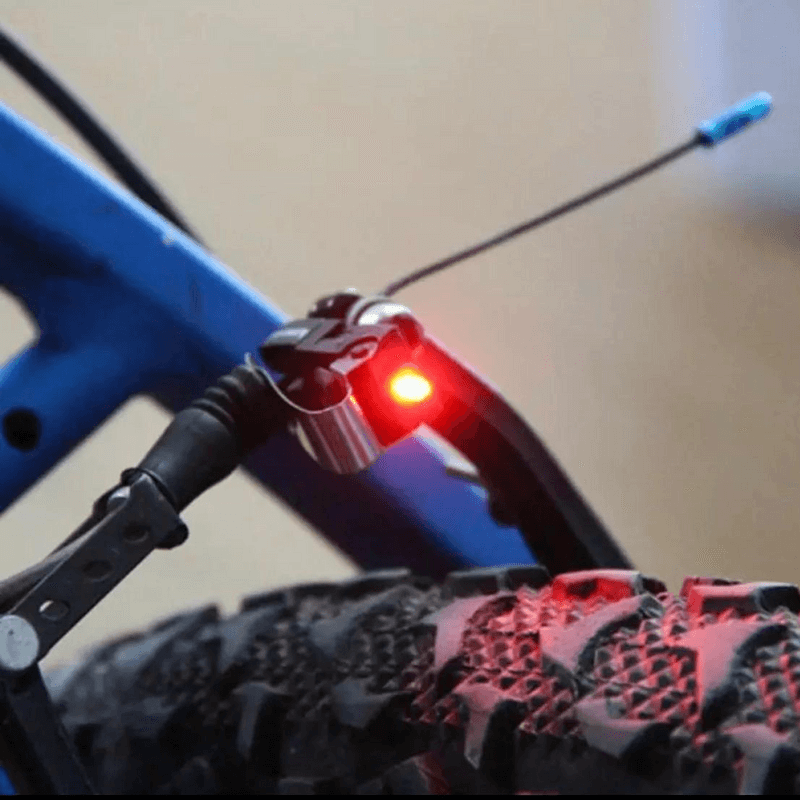 Bicycle rainproof brake led