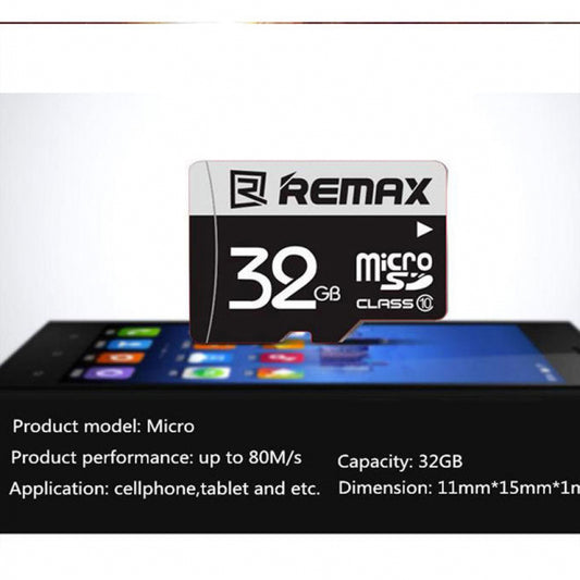 Remax c-series micro sd 32gb memory card c10(3.0)