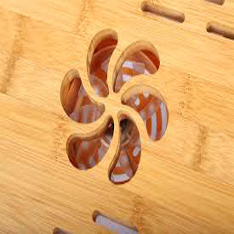 Wooden laptop table & stand with cooling pad