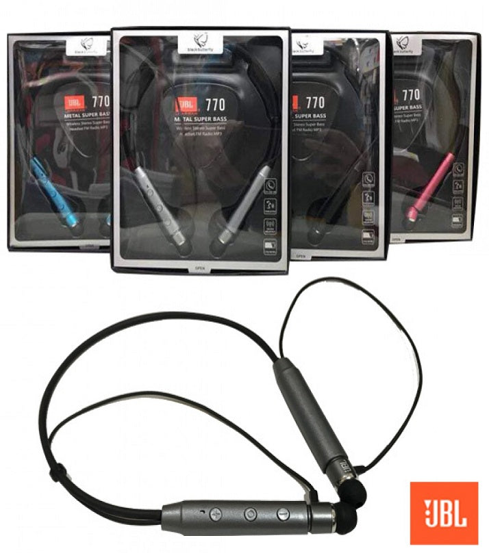 Jbl 770 wireless bluetooth earphones - high quality neckband