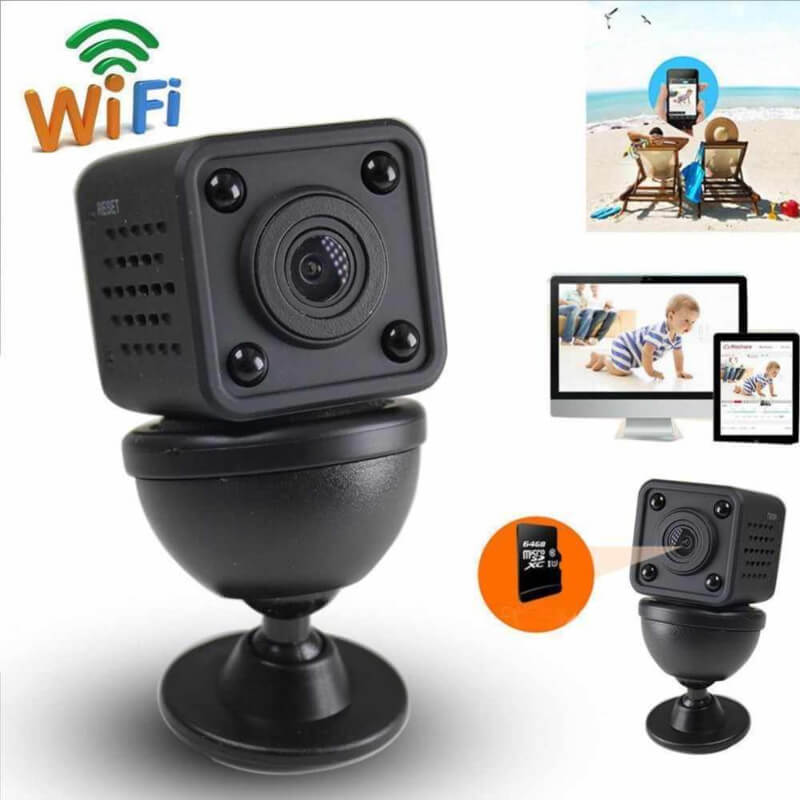 1080p ultra mini wifi cam with battery,magnetic bracket