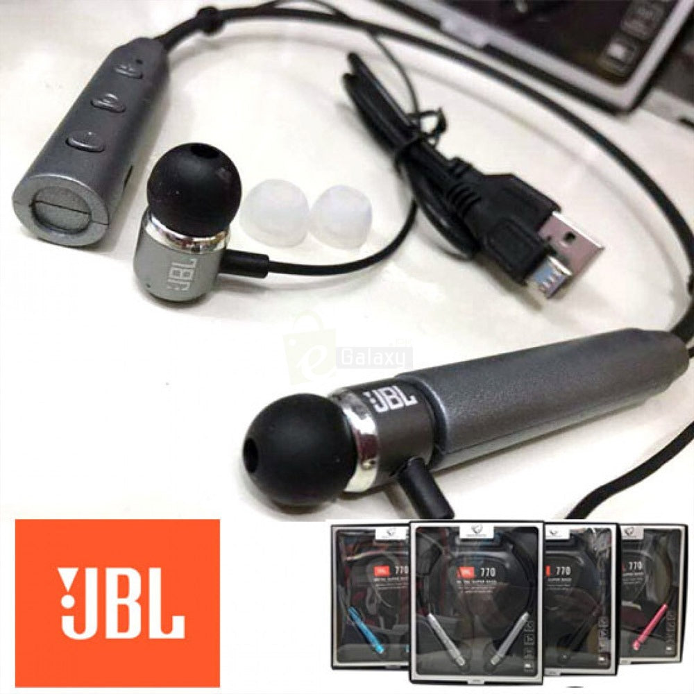Jbl 770 wireless bluetooth earphones - high quality neckband