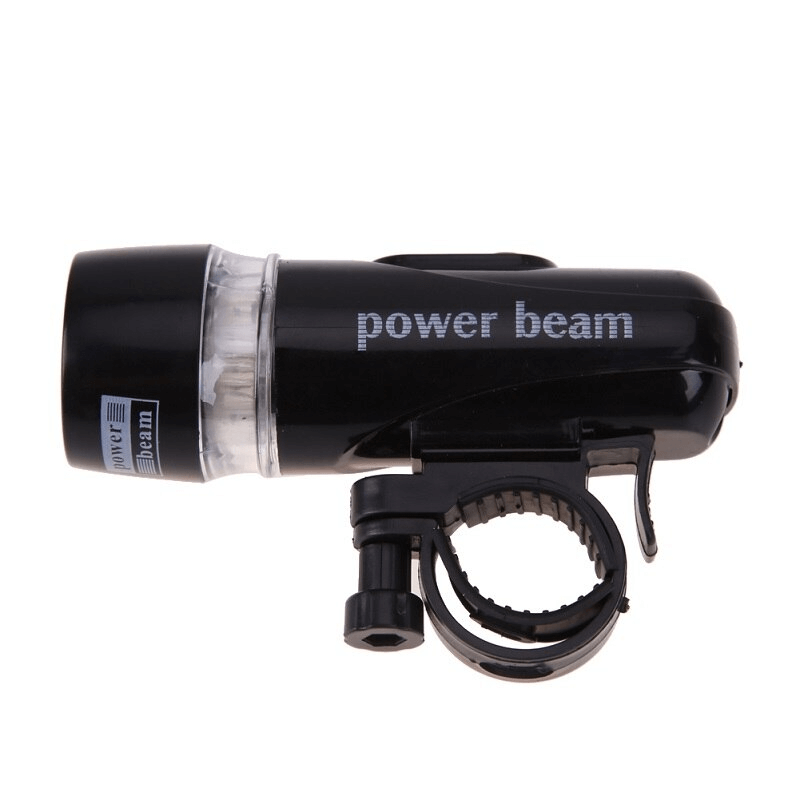 5 led torch flash light black bicycle