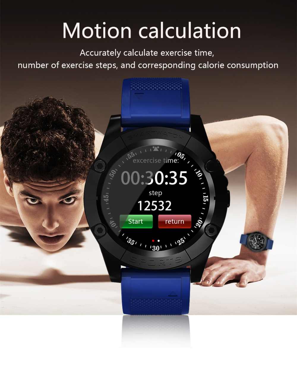 Sw98 smart watch with fitness tracker smart bracelet