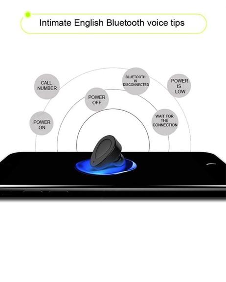 Wireless bluetooth earpieces earbuds headphones+dock charger