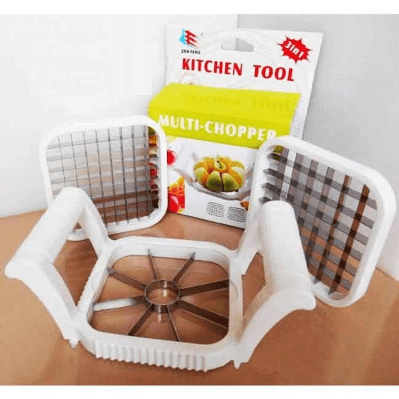 3 in 1 multi-chopper fruit & vegetable slicer