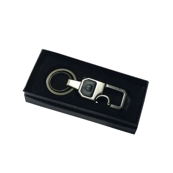 Pack of 2 stylish metal key chain with led light