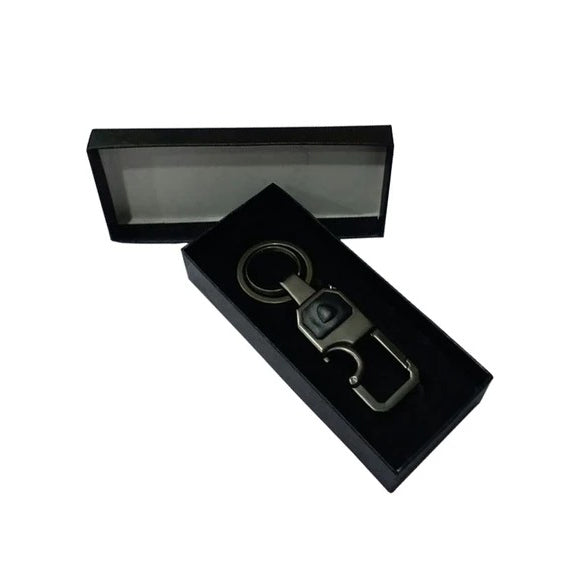Pack of 2 stylish metal key chain with led light