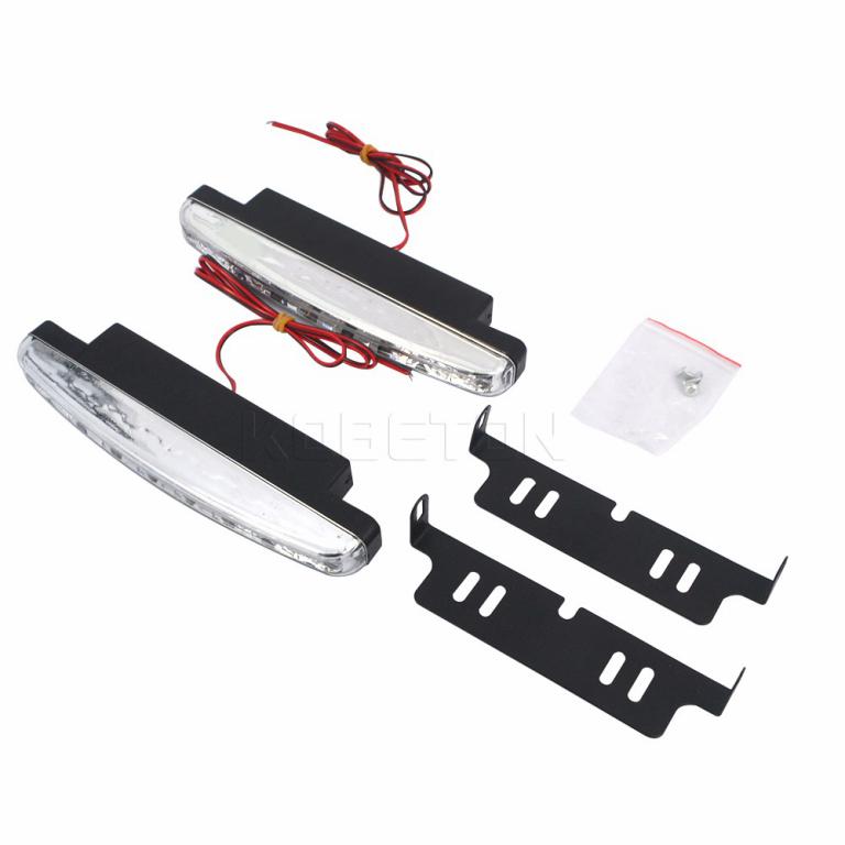 Led car daytime driving running light universal