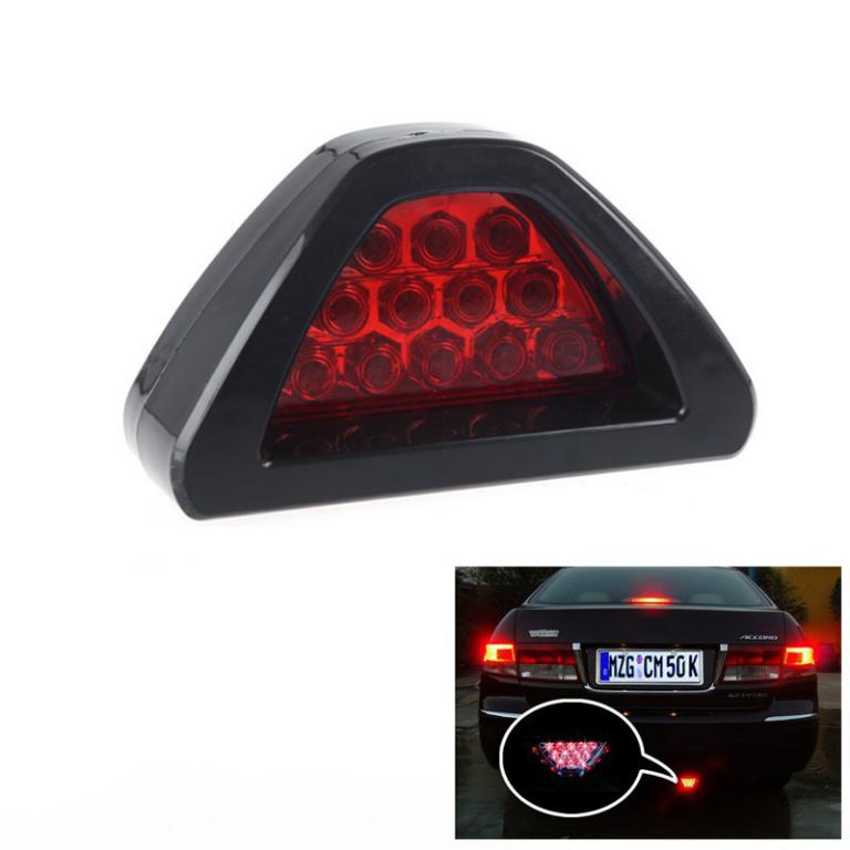 Tail bumper light, led rear fog lamp light auto red