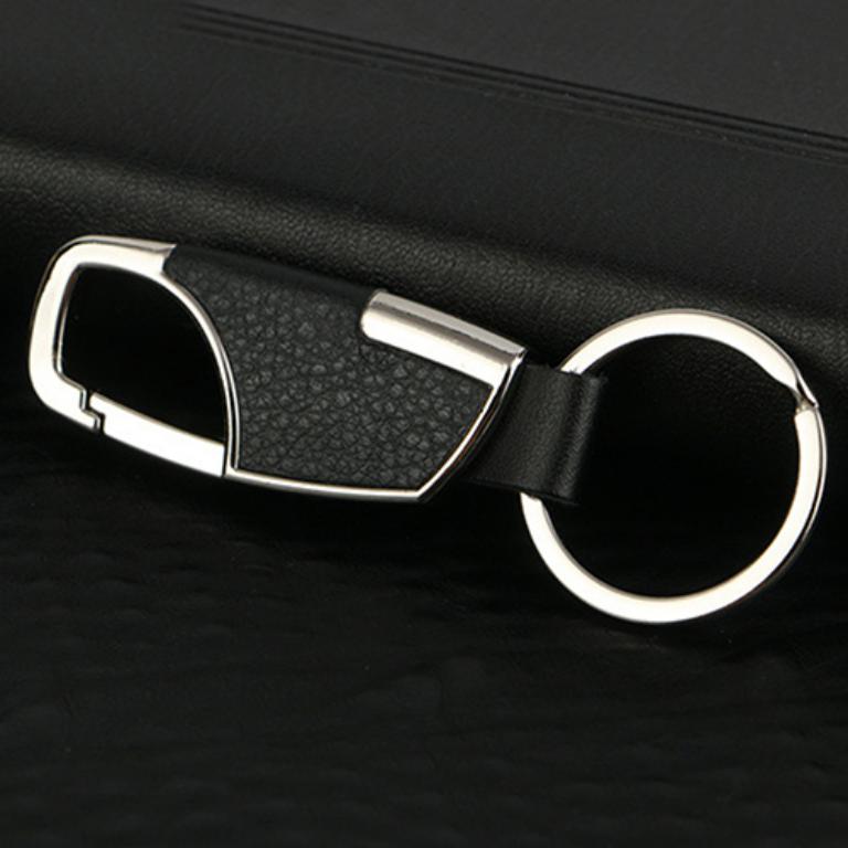 Fashion creative metal car keyring keychain key chain ring