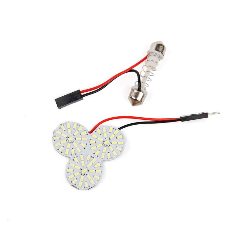 66 smd round reading light panel