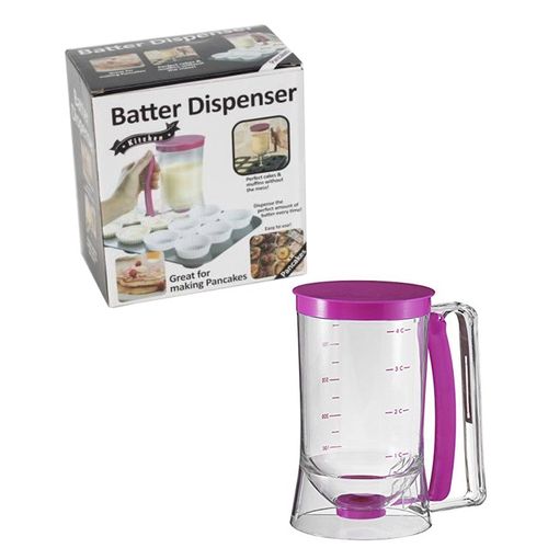 baking batter dispenser - purple