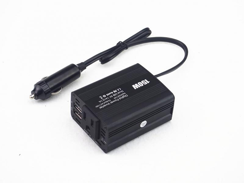 Car inverter 12v to 220v-power supply 150w voltage converter