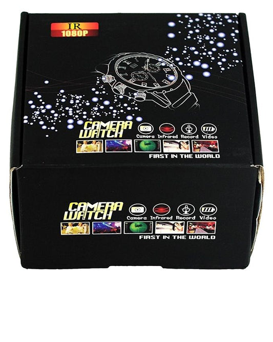 Hd video waterproof watch camera ir night vision