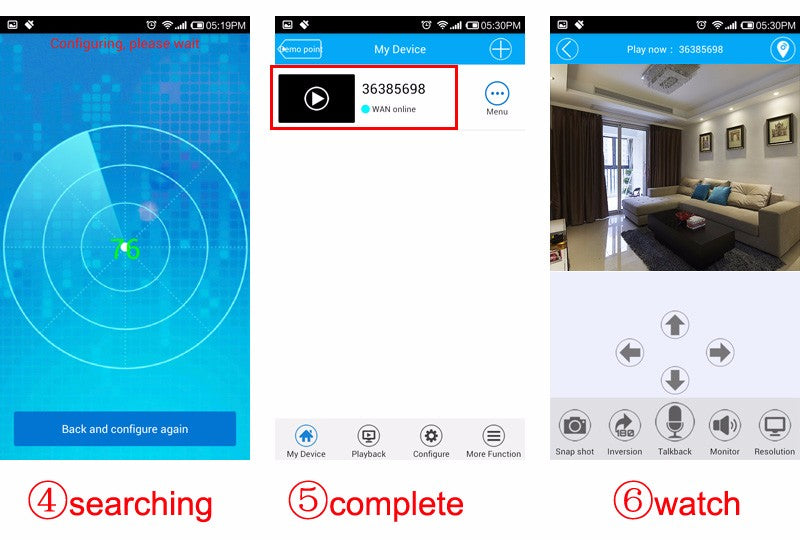 Wifi wireless waterproof outdoor security ip camera
