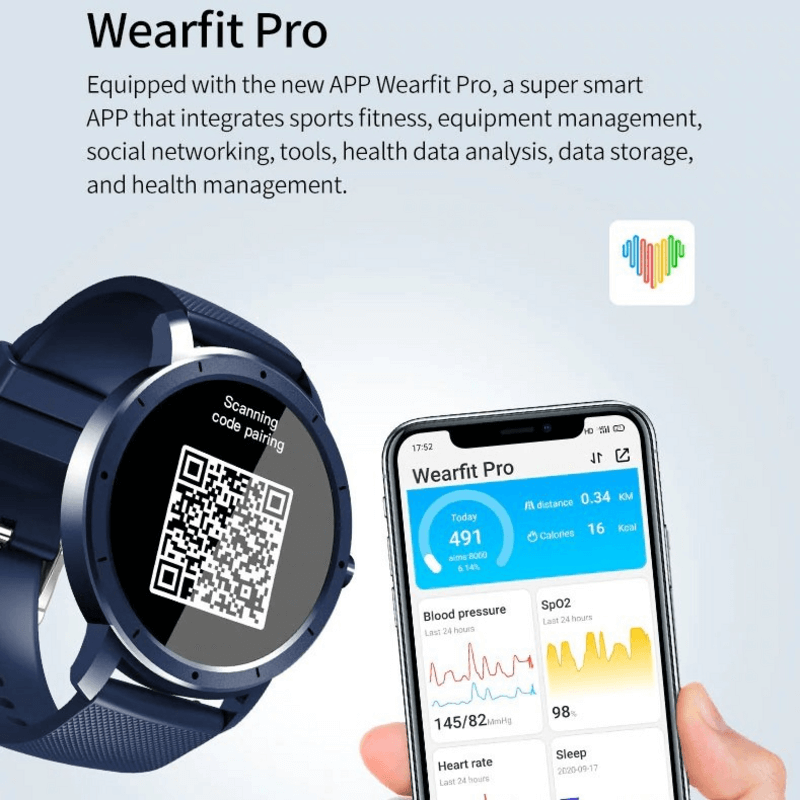 Hw21 bluetooth fitness smart watch