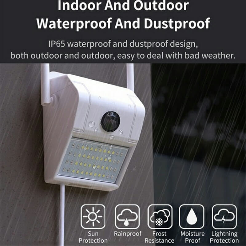 Wall lamp 1080p hd wifi camera