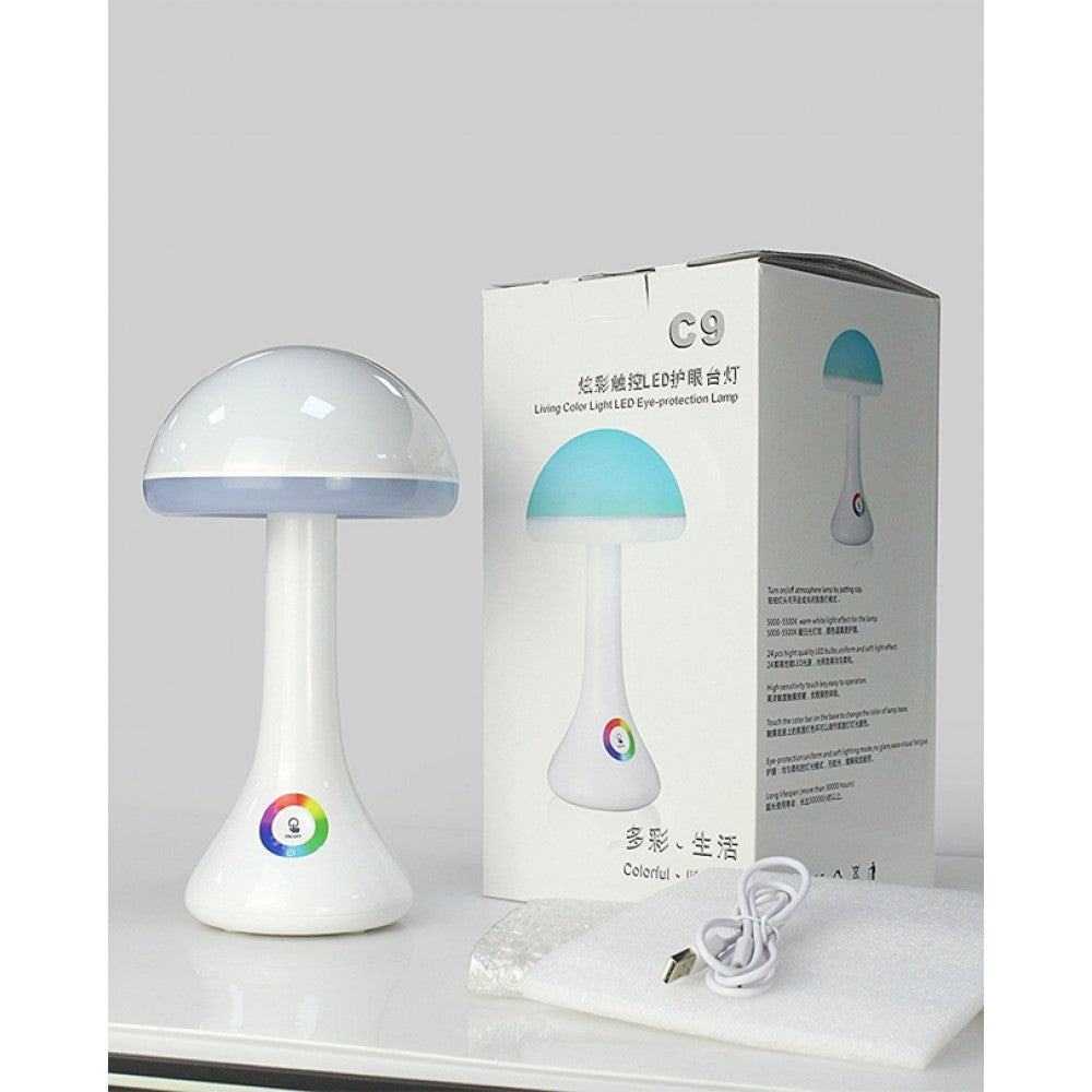 Lovely mushroom atmosphere led desk lamp