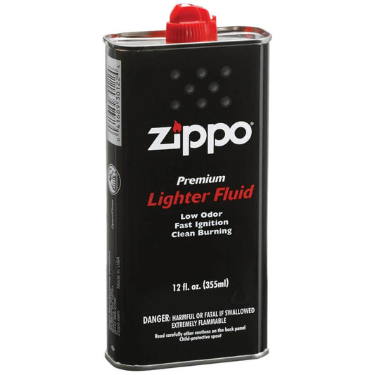 Zippo lighter fluid black