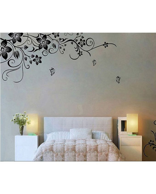 Removable vinyl pegatinas de pared wall sticker - black