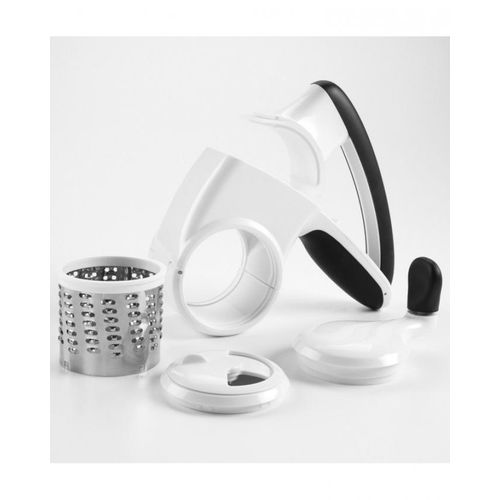 Rotary pesta steel grater