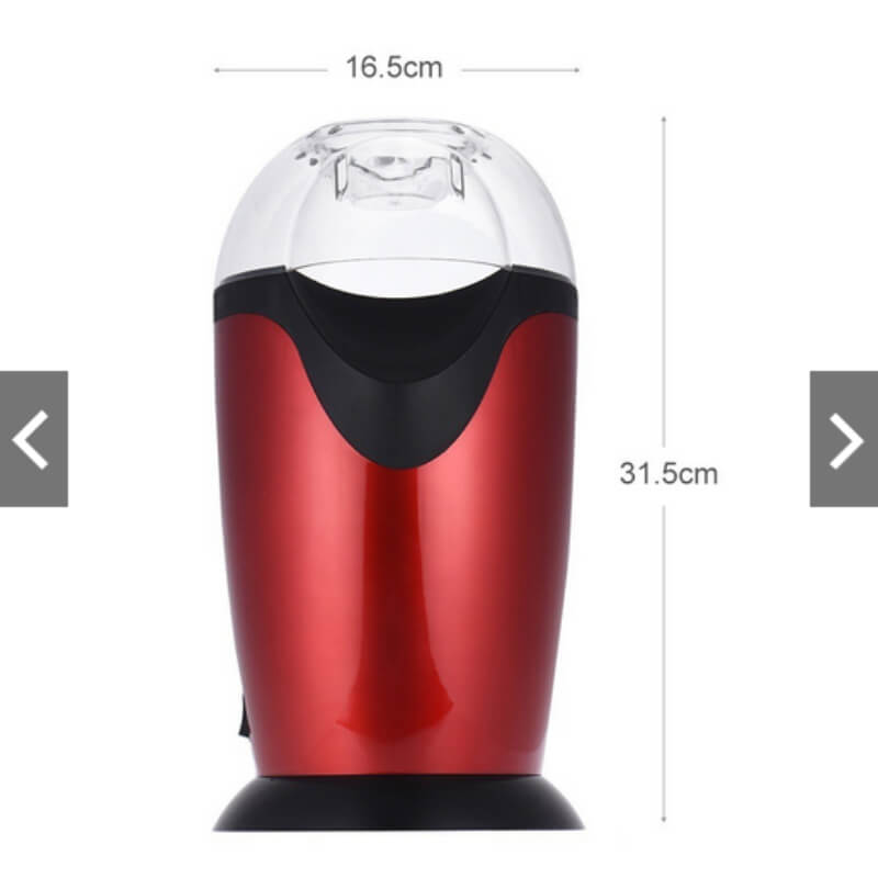 Oil free home made popcorn maker
