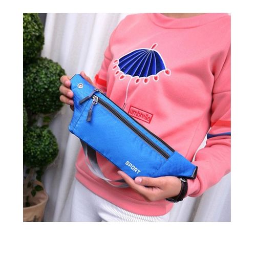 Travel waist bag - blue