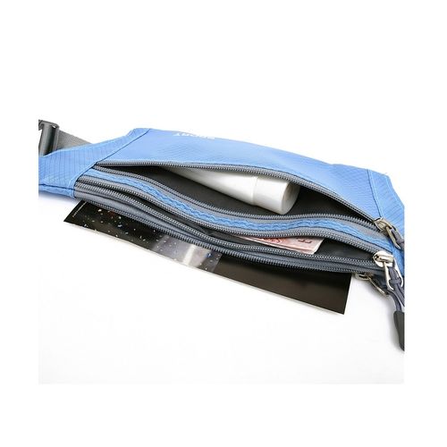 Travel waist bag - blue