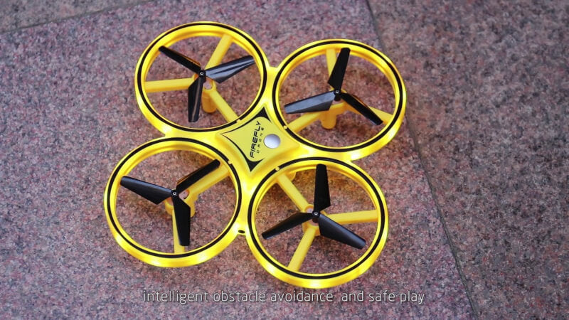 Gravity sensor watch remote control drone