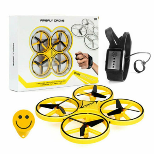 Gravity sensor watch remote control drone