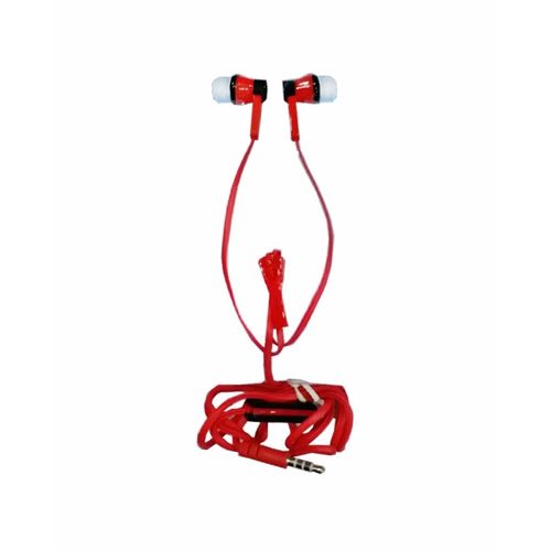 Zipper style handsfree - red