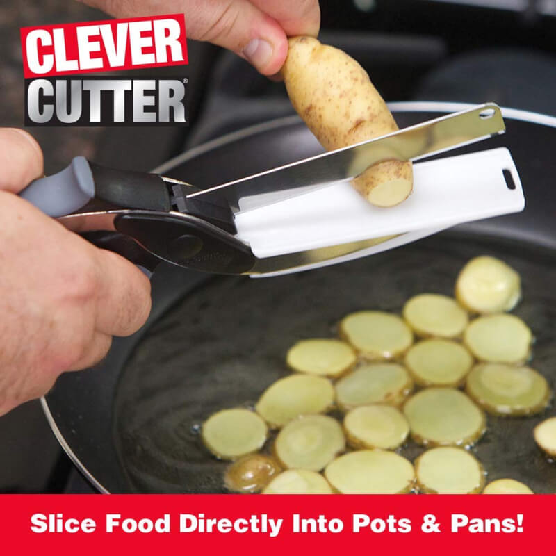 Clever cutter 2-in-1 knife & cutting board