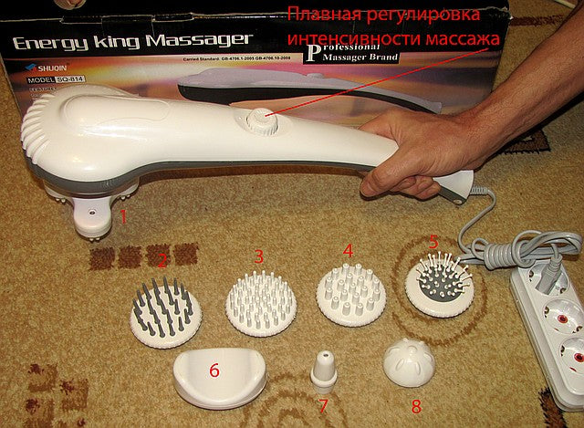 Braun energy king massager
