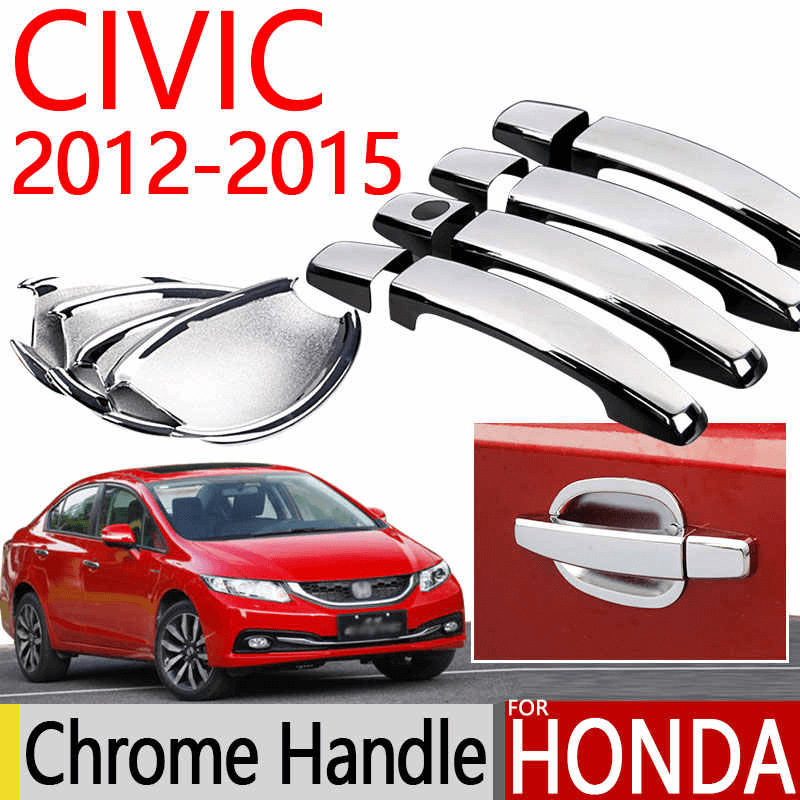 Handle cover chrome civic new china