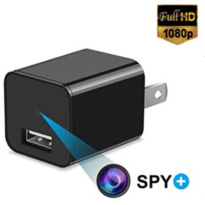 1080p hd mini usb wall charger with motion detection