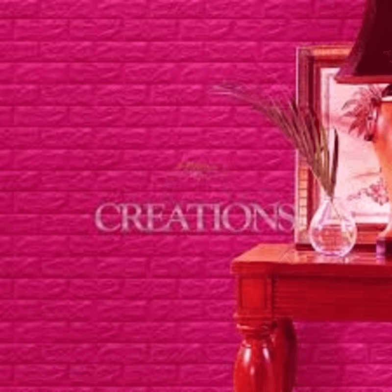3d wallpaper (hot pink)
