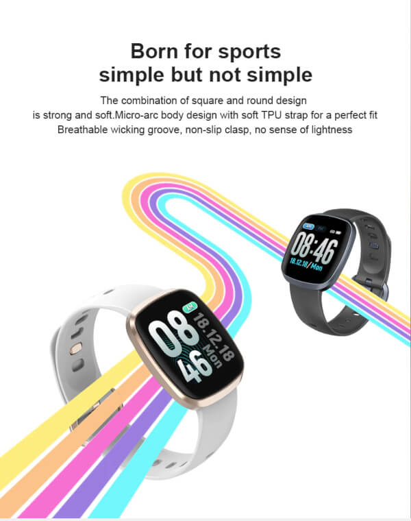 Gt103 waterproof sports smart mobile watch health brand