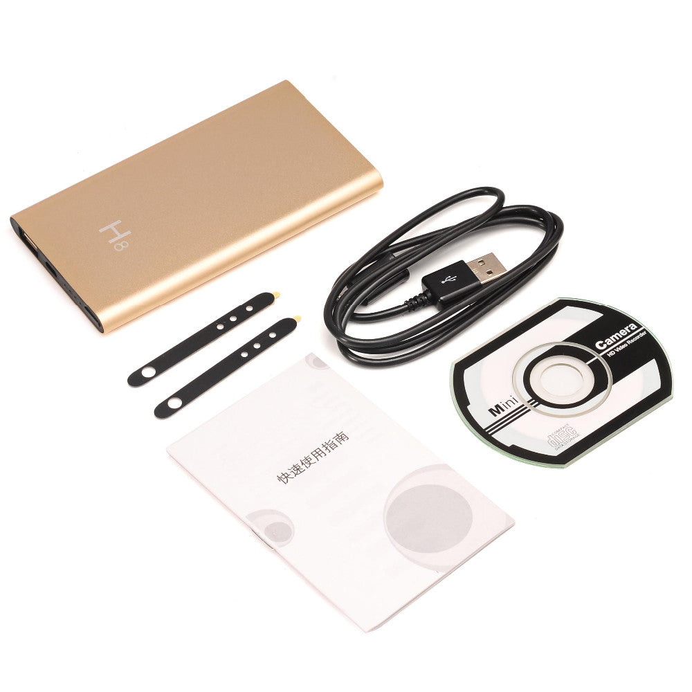 H8 hd 1080p night vision hidden wifi power bank camera