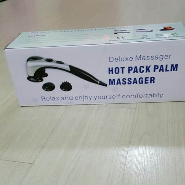 Hot pack palm massager d07-005
