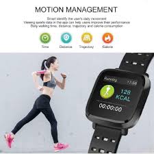 Y8 smart health watch-monitor bp heart rate