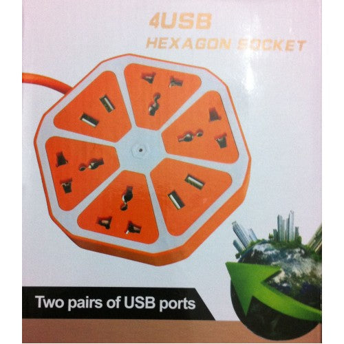 Usb power filter charging, 4 + 4