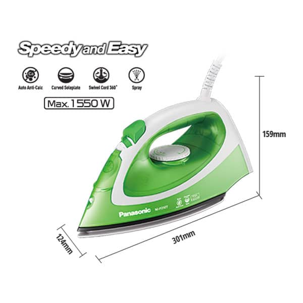 Panasonic ni-p250t dry iron