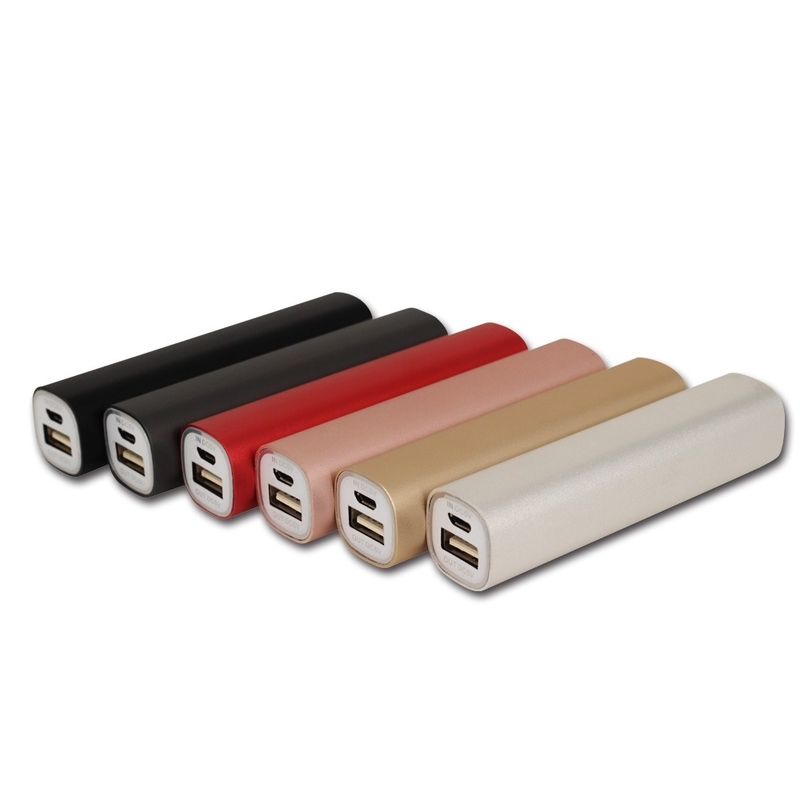 2200mah mini aluminium power bank for mobile phones