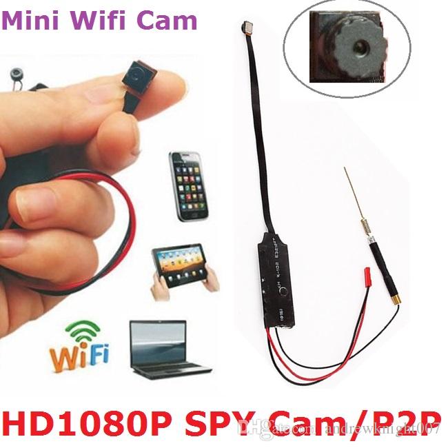 Mini pinhole hidden camera wifi with mic