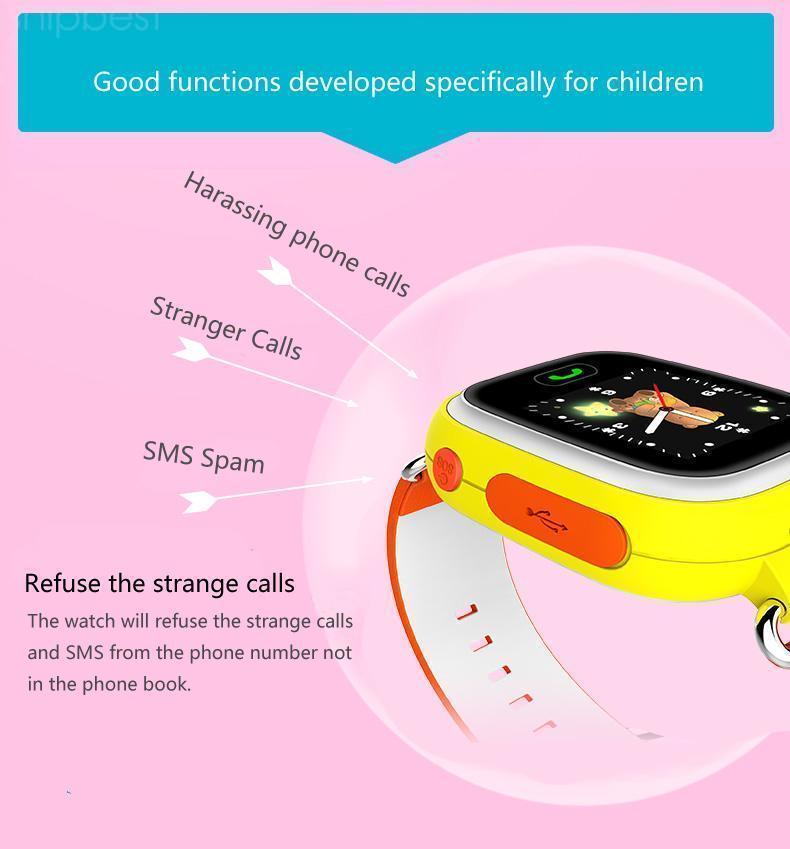 Kids location gps position smart watch