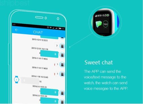 Kids location gps position smart watch